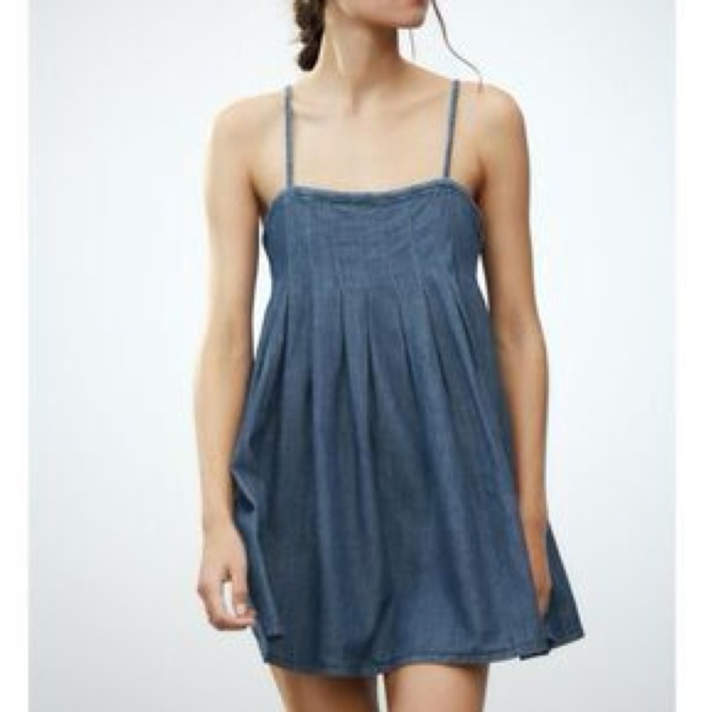 Zara Denim Mini Dress